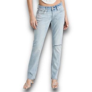 RAG & BONE Dre Low Rise Slim Boyfriend Jeans in Whitehaven Size 32 NEW